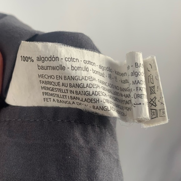 Zara Pleated Dress in Dark Grey Size‎ Medium - Picture 5 of 6